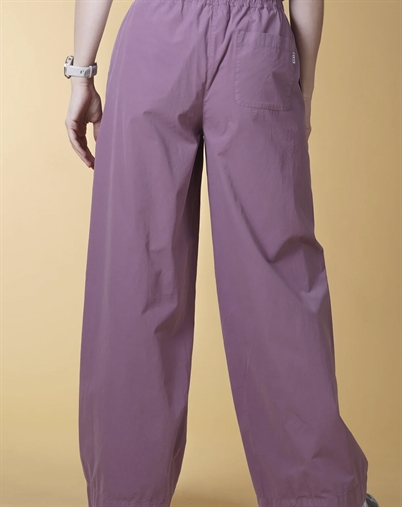 Elsk - Poplin Womens Bukser - Faded Plum